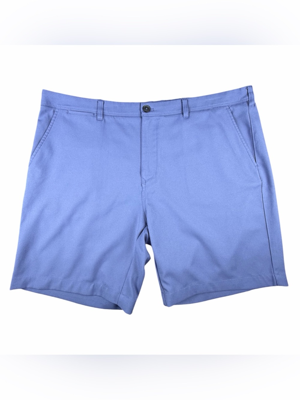 Mizzen+Main Baron Shorts Mens Sz 40 Blue Performance Chino 8" Inseam Shorts